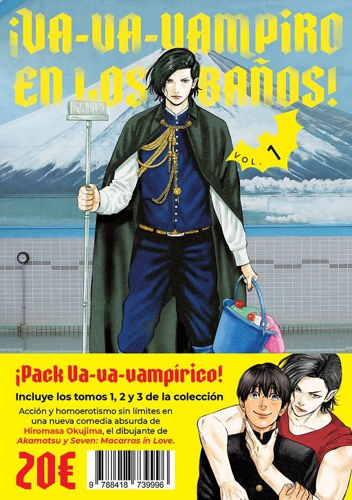 PACK VAMPÍRICO ¡VA-VA-VAMPIRO EN LOS BAÑOS! VOLUMEN 1 A 3